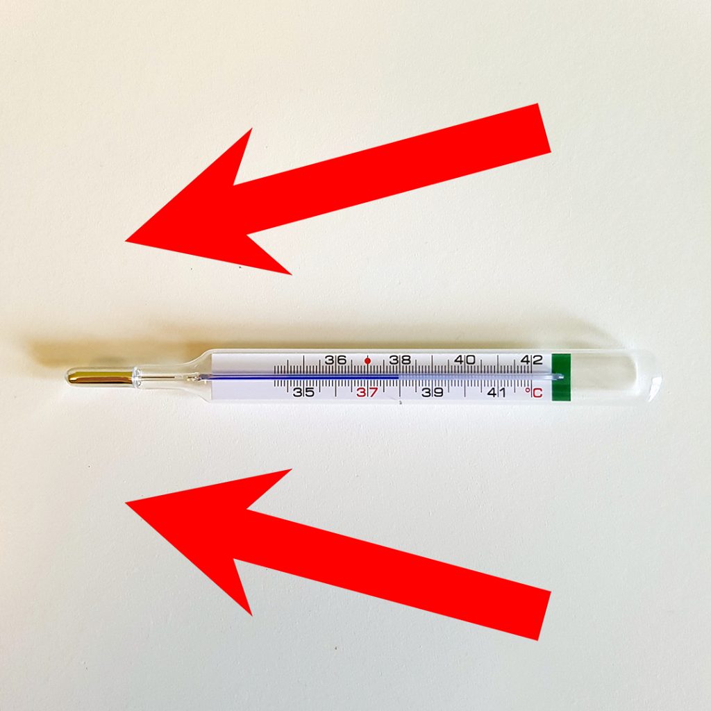 Abbassare temperatura termometro: come farlo scendere in un attimo