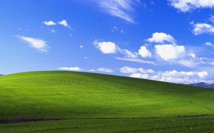 Colline, lo sfondo ufficiale di Windows XP
