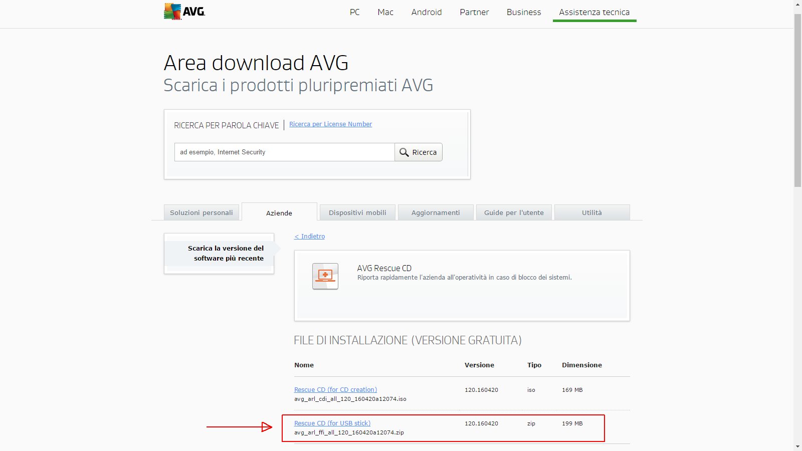 download-avg-rescue-per-usb