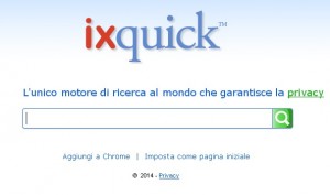 Ixquick, un motore per ricerche anonime