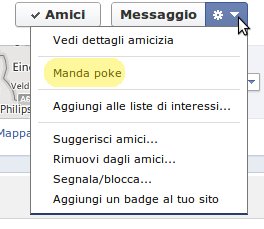 cosa è il poke su facebook