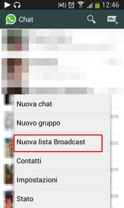 Messaggio broadcast