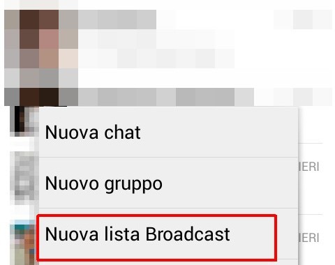 Messaggio broadcast